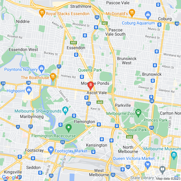 Beauty By Inca location map: 284 Ascot Vale Rd, Moonee Ponds, VIC